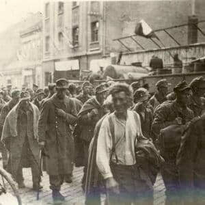 Zajatí vojáci Wehrmachtu, Slaný 1945