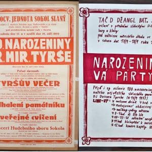 Výstava plakátů jako inspirace pro výtvarný seminář slánských gymnazistů pod vedením Mgr. Petry Horákové