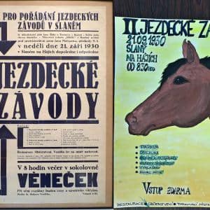 Výstava plakátů jako inspirace pro výtvarný seminář slánských gymnazistů pod vedením Mgr. Petry Horákové
