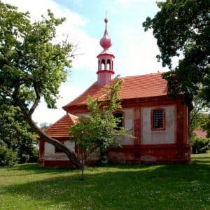 Kostelík sv. Martina a zvonička „zouvák“