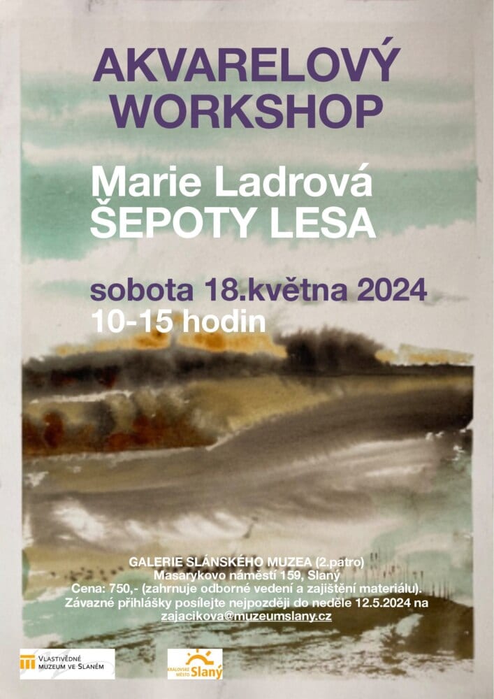 Akvarelový workshop k výstavě Šepoty lesa